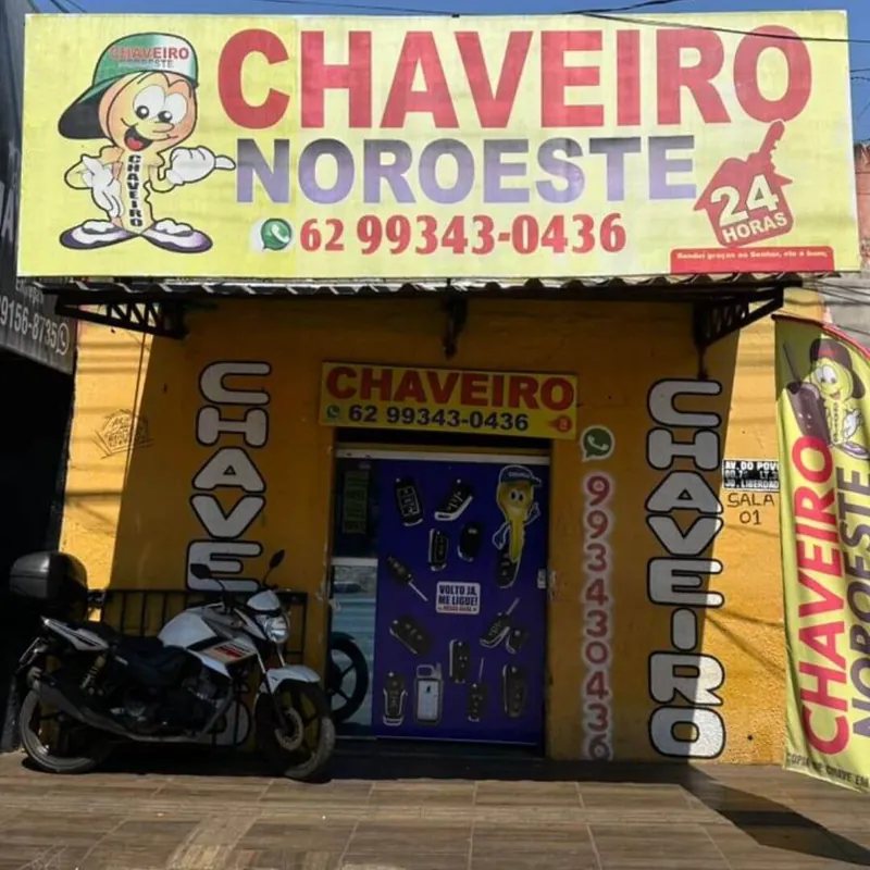 Fachada Chaveiro 24 Horas Noroeste no Jardim Liberdade Goiânia